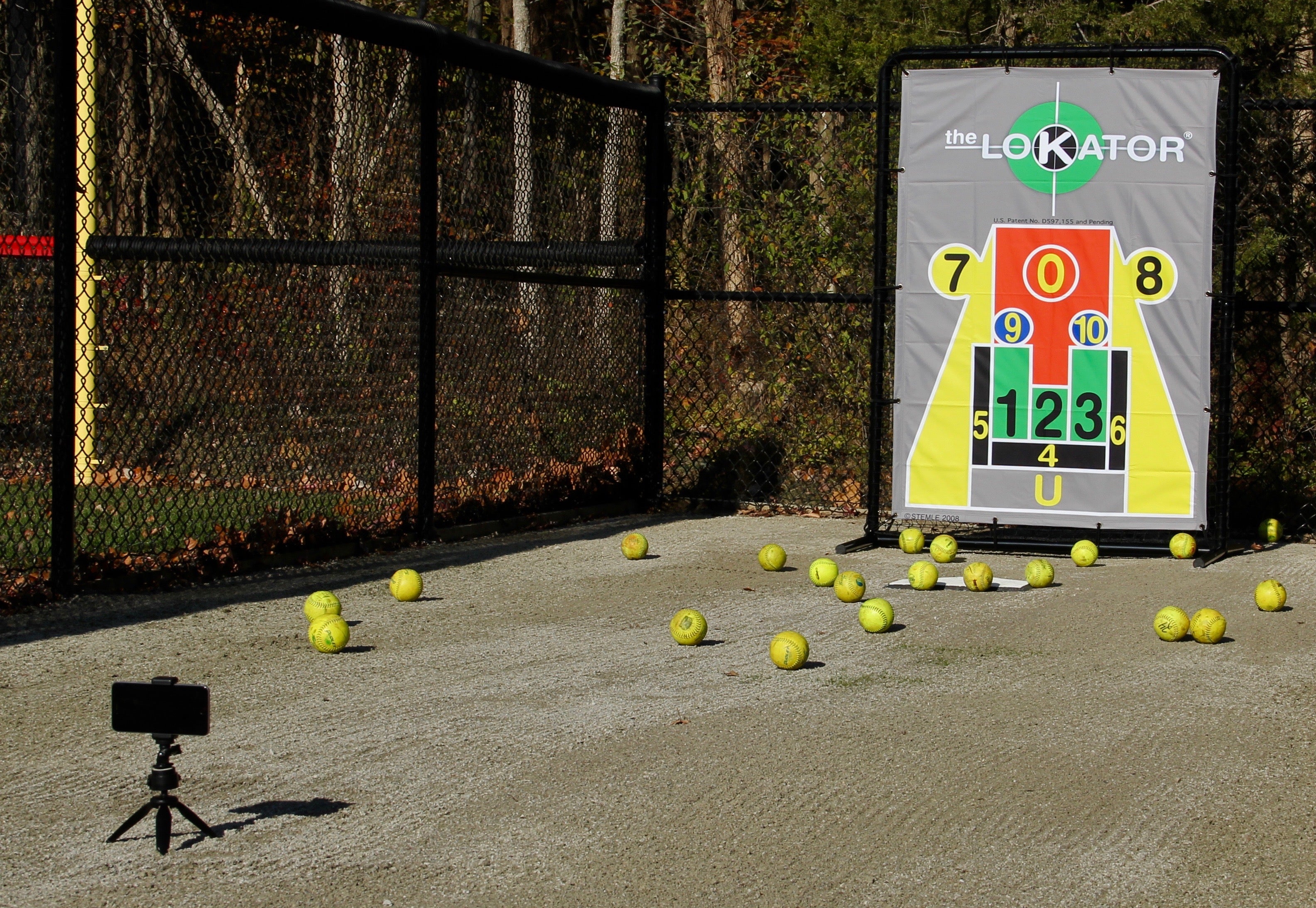 LoKator Pitching Target