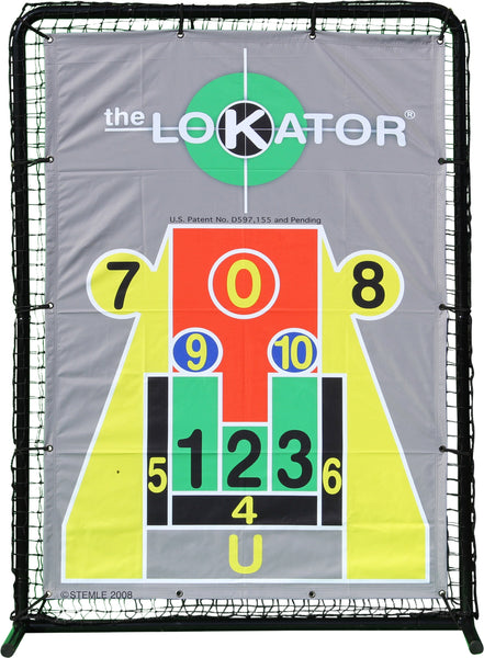 LoKator Pitching Target is the best pitching aid.
